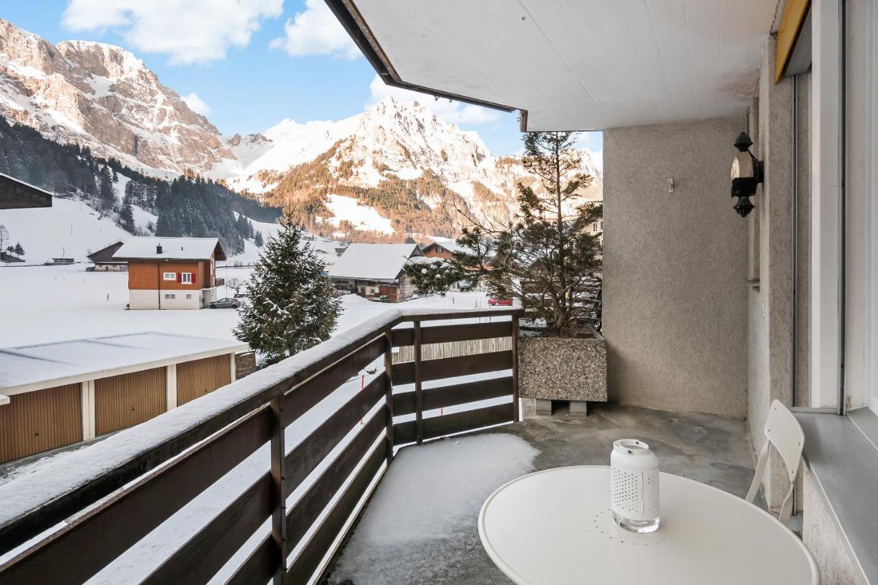 Apartment Next To Titlis Station Engelberg Dış mekan fotoğraf